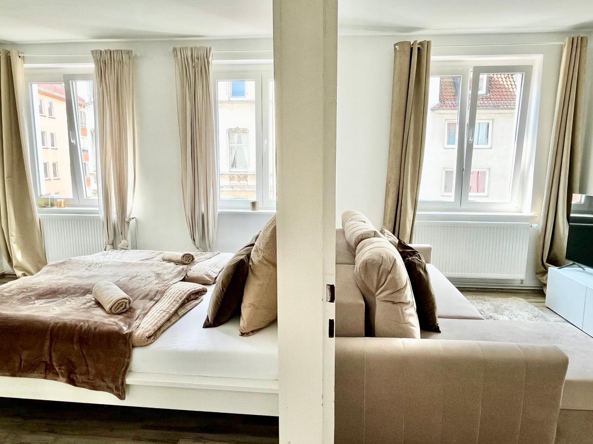 Design Apartment - Kingsize Bett - Kueche - Zentral Hannover Kültér fotó